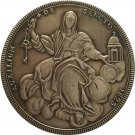 Italian states 1823 1 Scudo - Leo XII Sede Vacante copy coins