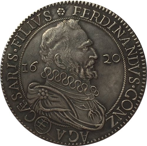 1620 Italy 1 Tallero - Ferrante II coins copy