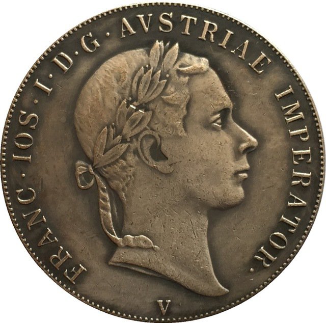 1853 Italy 1 Scudo - Franz Joseph I coins copy