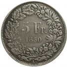 1850 Swiss coins copy