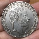 1867 Austria 3 1/2 Gulden coins 41MM