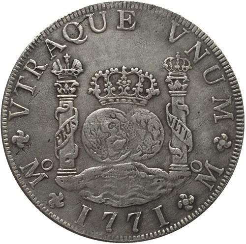 1771 Mexico MF 8 REALES COIN COPY
