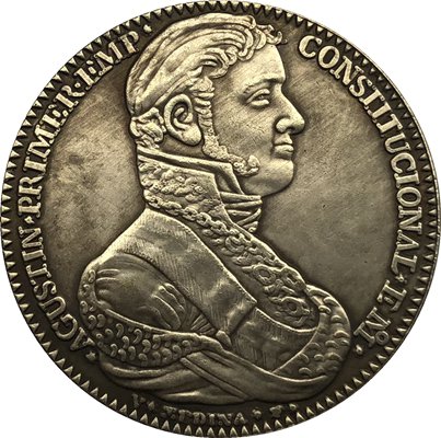 1822 Mexico 8 Reales coins COPY 39mm