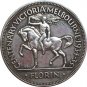 Australia 1934-1935 1 Florin coin copy 28.5mm