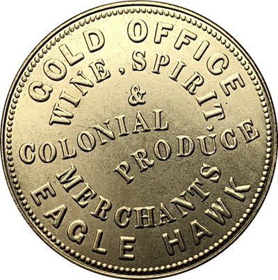 Australia 1857 1 Penny copy coin 34MM