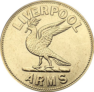 Australia 1862 1 Penny copy coin 34MM