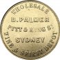 Australia 1862 1 Penny copy coin 34MM