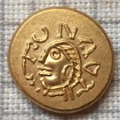24-K gold plated seventh century coin COPY