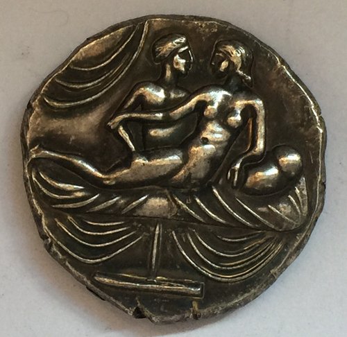 Type:#125 Greek COINS Irregular size