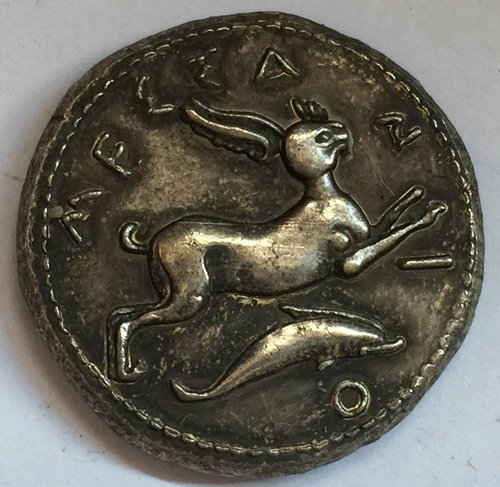 Type:#90 Greek COINS Irregular size