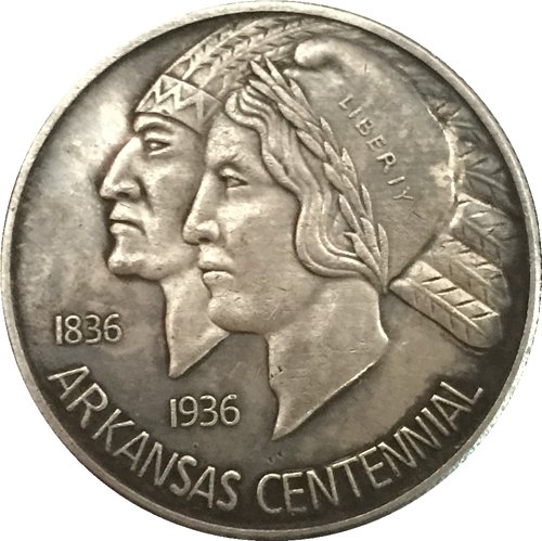 1935 United States Half Dollar Centennial coins COPY 30.6MM