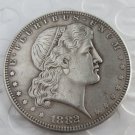US 1882 Shield Earring Dollar Patterns copy coin US 1882 Shield Earring Dollar Patterns copy coin