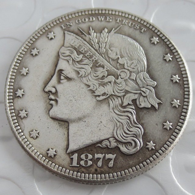 US 1877 Coronet Head Half Dollar Patterns copy