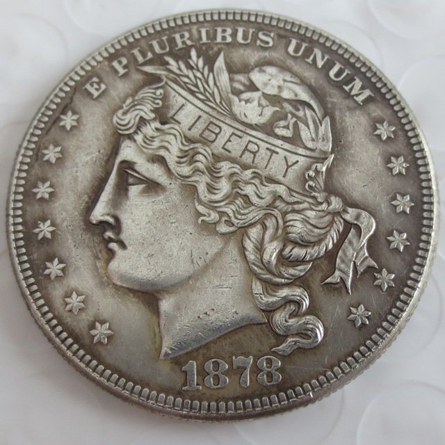US 1878 Goloid Metric Dollar Patterns copy coin