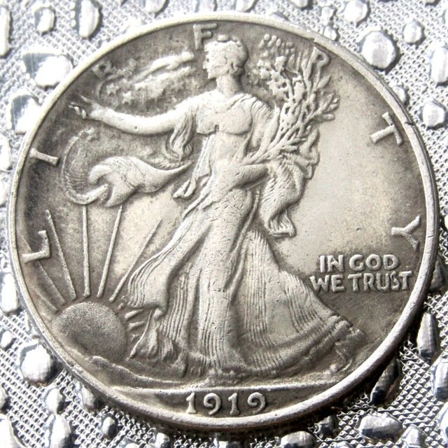 1919-S Walking Liberty Half Dollar (Diameter:30.6mm) COIN COPY
