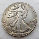 1945-D Walking Liberty Half Dollar COIN COPY