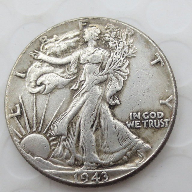 1943-D Walking Liberty Half Dollar COIN COPY