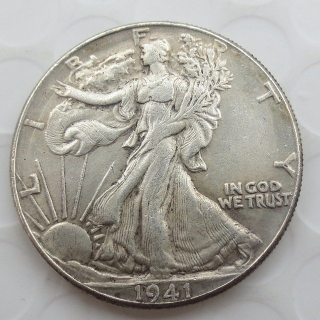 1941-D Walking Liberty Half Dollar COIN COPY