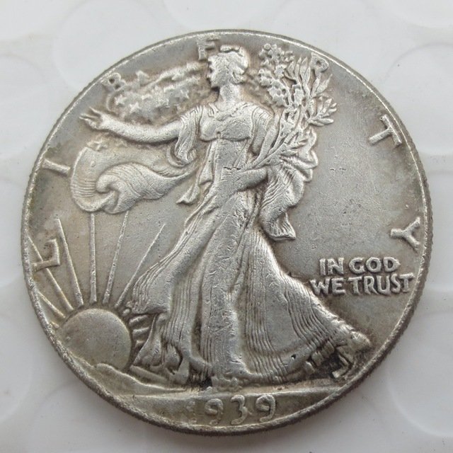 1939-D Walking Liberty Half Dollar COIN COPY