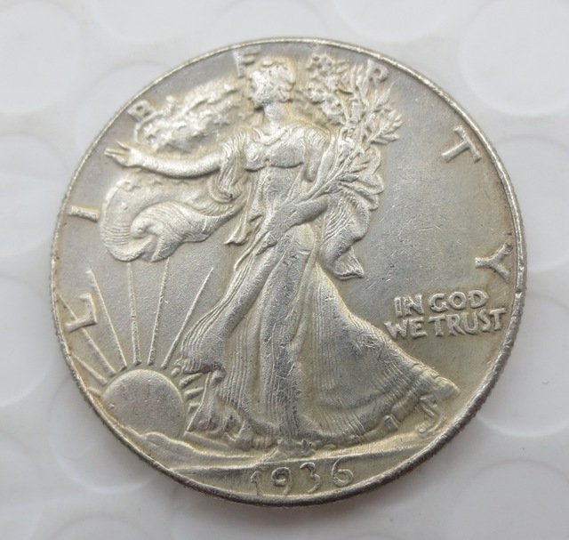 1936-D Walking Liberty Half Dollar COIN COPY