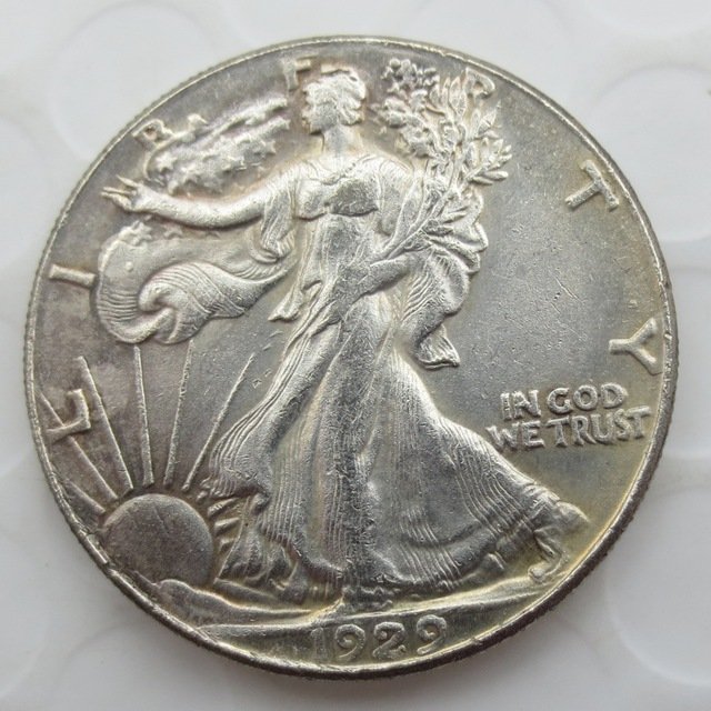 1929-D Walking Liberty Half Dollar COIN COPY