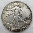 1942-p Walking Liberty Half Dollar COIN COPY