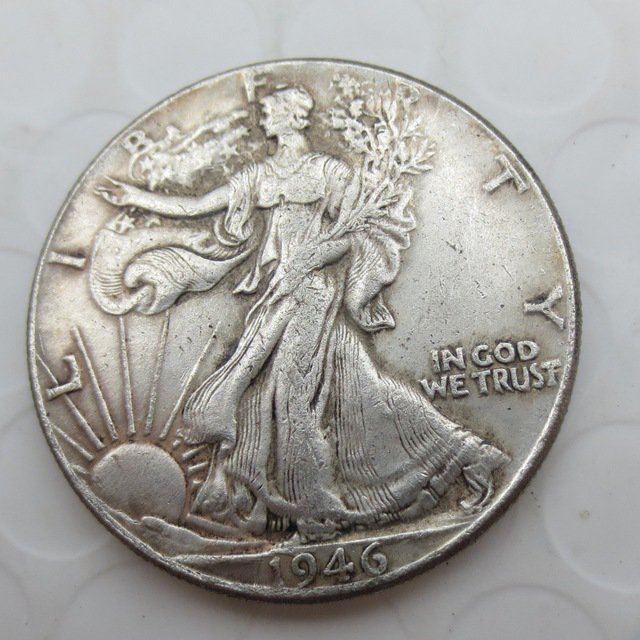 1946-S Walking Liberty Half Dollar COIN COPY