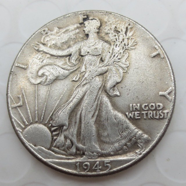 1945-S Walking Liberty Half Dollar COIN COPY