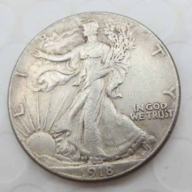 1918-S Walking Liberty Half Dollar COIN COPY