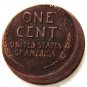 Lincoln One Cent 1922 Error with An Off Center Error Rare Copy Coins
