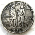 1935S Daniel Boone Bicentennial commemorate half dollar copy coin