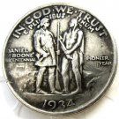 1934 Daniel Boone Bicentennial commemorate half dollar copy coin