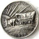 1938S OREGON TRAIL COMMEMORATIVE HALF DOLLARS COPY COIN 1938S OREGON TRAIL COMMEMORATIVE HALF DOLLARS COPY COIN