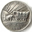 1937D OREGON TRAIL COMMEMORATIVE HALF DOLLARS COPY COIN