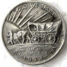 1934D OREGON TRAIL COMMEMORATIVE HALF DOLLARS COPY COIN 1934D OREGON TRAIL COMMEMORATIVE HALF DOLLARS COPY COIN