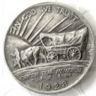 1928 OREGON TRAIL COMMEMORATIVE HALF DOLLARS COPY COIN 1928 OREGON TRAIL COMMEMORATIVE HALF DOLLARS COPY COIN