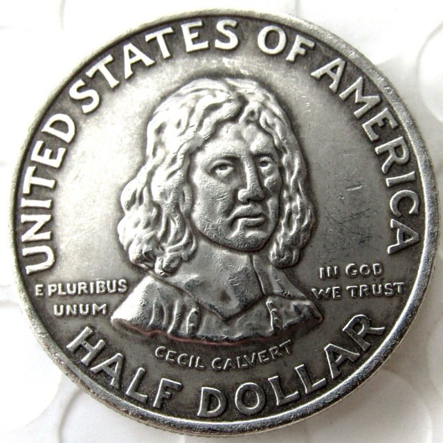 US 1934 MARYLAND Commemorative Half Dollar Copy Coin