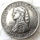 US 1921 2*4 Missouri Commemorative Half Dollar Copy Coin US 1921 2*4 Missouri Commemorative Half Dollar Copy Coin