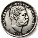 1883 1/2D Hawaii CHOICE AU Copy coins