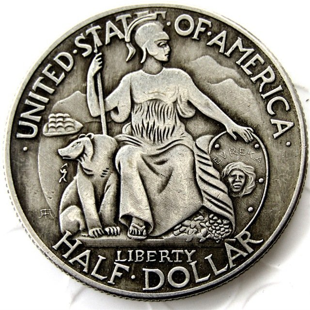 1935 SAN DIEGO COMMEMORATIVE HALF DOLLARS copy coins