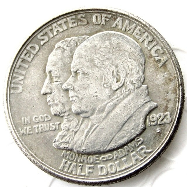 1923 Monroe Commemorative Half Dollar COPY Coin