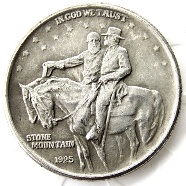 1925 STONE MOUNTAIN COMMEMORATIVE HALF DOLLAR COPY COINS