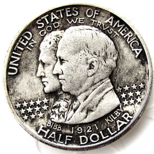1921-Alabama Centennial half dollar coins copy