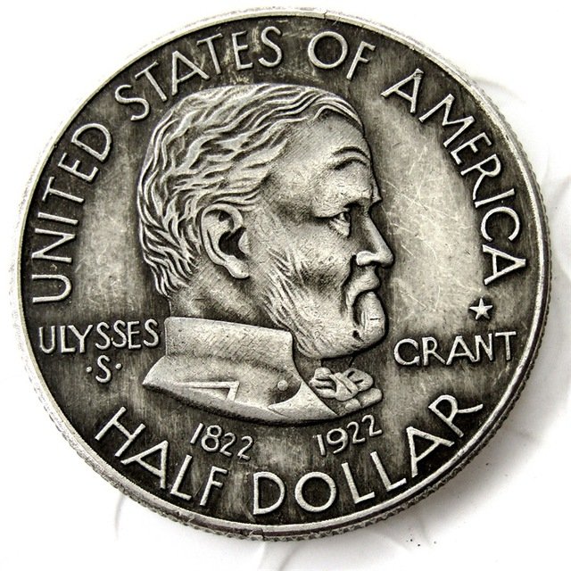 1922 US ULYSSES S. GRANT COMMEMORATIVE HALF DOLLAR Coin Copy