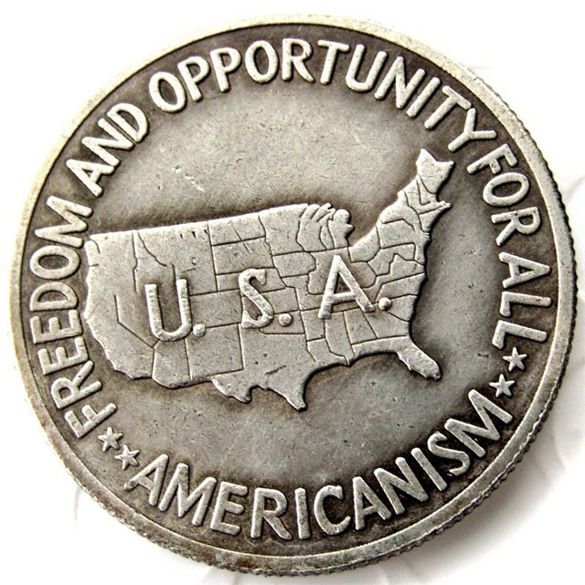 Uncirculated 1952 Washington Carver Comm Silver Half dollar Coin Copy
