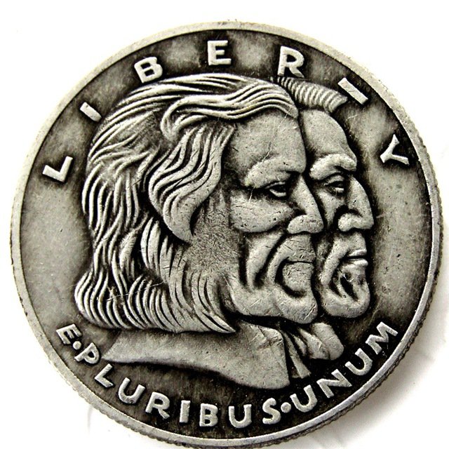 1936 Long Island Silver Half Dollar Commemorative Coin Copy