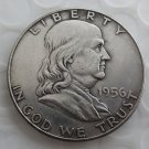 1956 Franklin Silver Plated Half Dollar Coins Copy 1956 Franklin Silver Plated Half Dollar Coins Copy