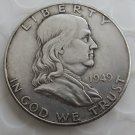 1949S Franklin Silver Plated Half Dollar Coins Copy 1949S Franklin Silver Plated Half Dollar Coins Copy