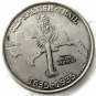 1935 old Spanish Trail half dollar coins copy