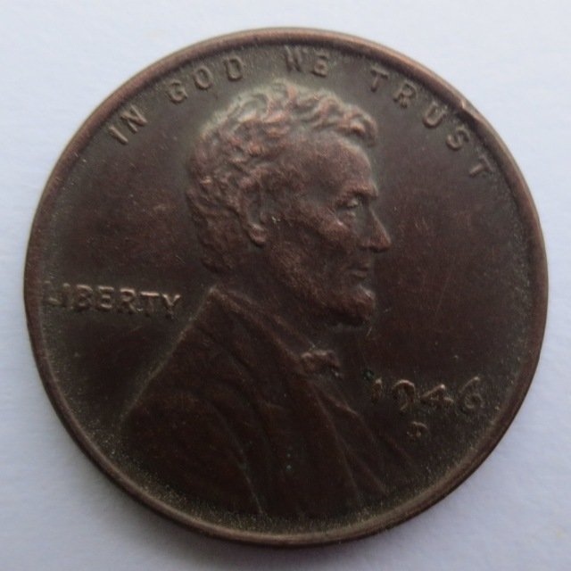 United States 1946-D Lincoln Head Cent Copy Coins